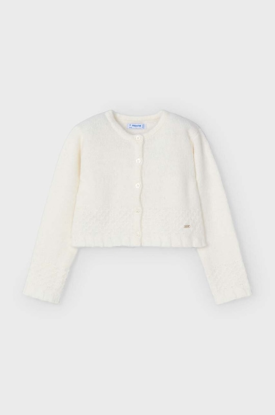 Dětský svetr s příměsí vlny Mayoral s příměsí vlny béžová 4361.6B.Mini.9BYH