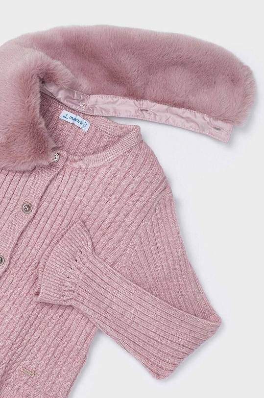 Dziewczynka Mayoral kardigan dziecięcy 4362.6C.Mini.9BYH różowy