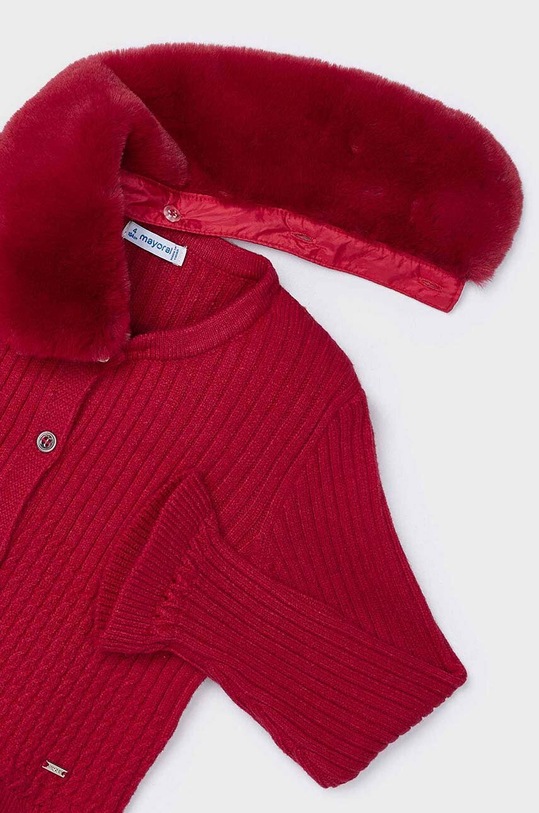 Dziewczynka Mayoral kardigan dziecięcy 4362.6C.Mini.9BYH czerwony