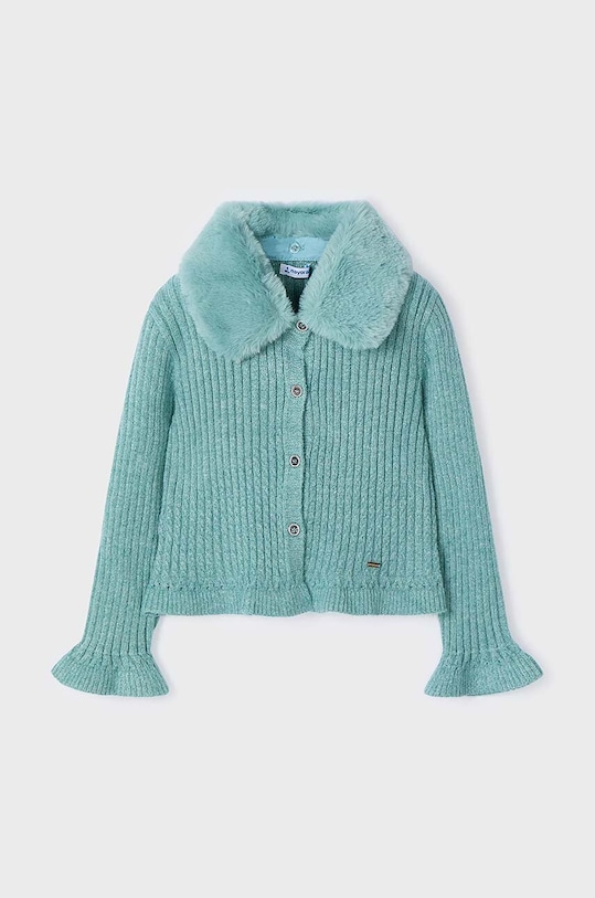 Mayoral kardigan dziecięcy pozostałe turkusowy 4362.6C.Mini.9BYH