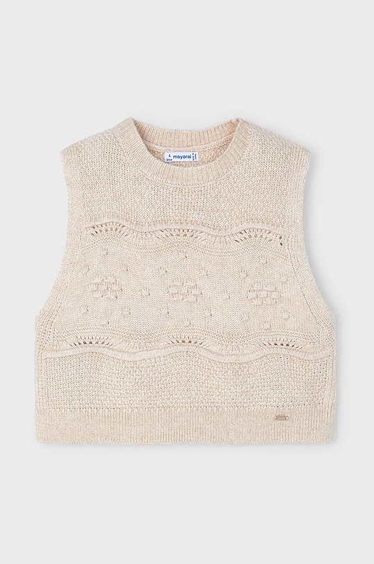 Mayoral bezrękawnik dziecięcy pozostałe beżowy 4364.6C.Mini.9BYH