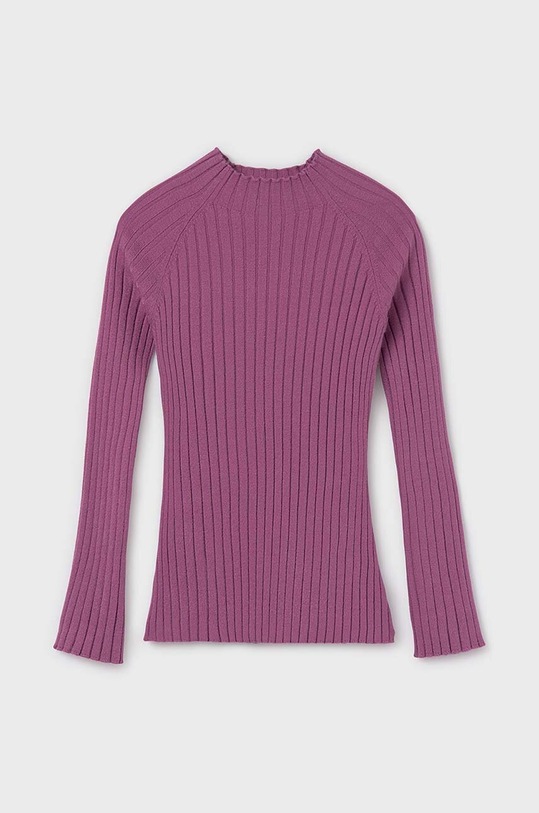 Mayoral sweter dziecięcy 7001.8E.Junior.9BYH fioletowy AW24