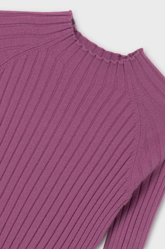 Dziewczynka Mayoral sweter dziecięcy 7001.8E.Junior.9BYH fioletowy