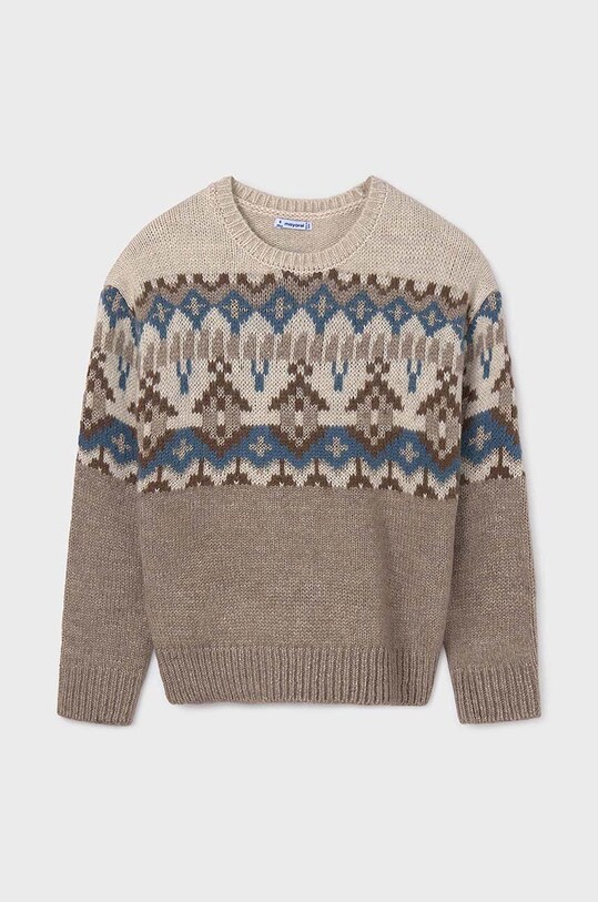 Детский свитер Mayoral 7304.8C.Junior.9BYH бежевый AW24