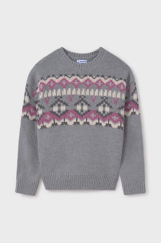Mayoral sweter dziecięcy pozostałe szary 7304.8C.Junior.9BYH