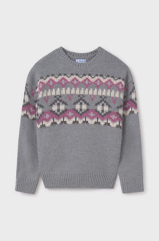 Mayoral pulover copii cu modele gri 7304.8C.Junior.9BYH