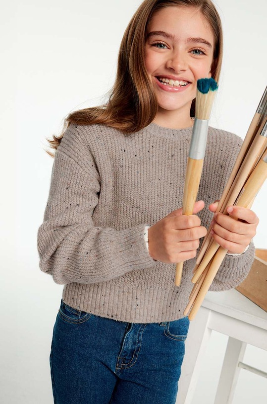 Mayoral pulover copii bej 7305.8C.Junior.9BYH