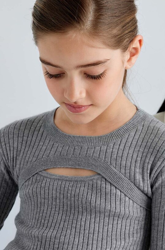 Дитячий светр Mayoral 7308.8F.Junior.9BYH сірий