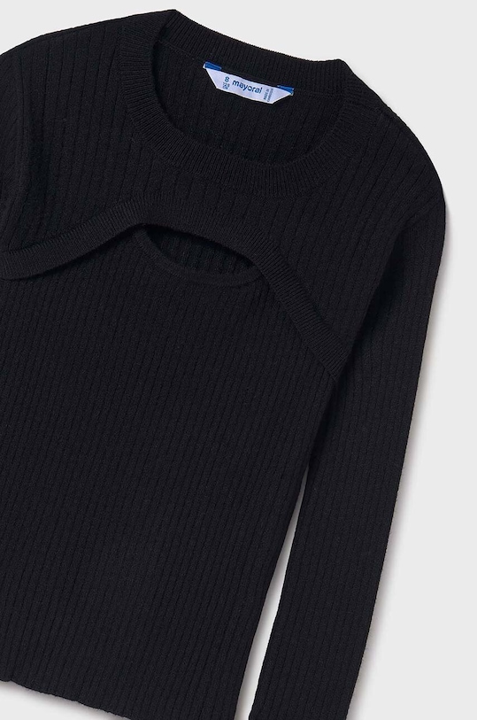 Детский свитер Mayoral 7308.8F.Junior.9BYH чёрный AW24