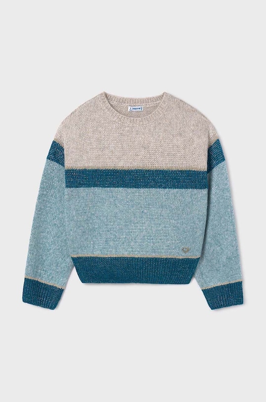 Mayoral sweter dziecięcy 7309.8F.Junior.9BYH niebieski AW24
