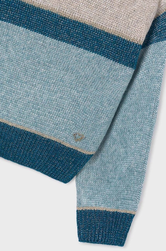 Dziewczynka Mayoral sweter dziecięcy 7309.8F.Junior.9BYH niebieski