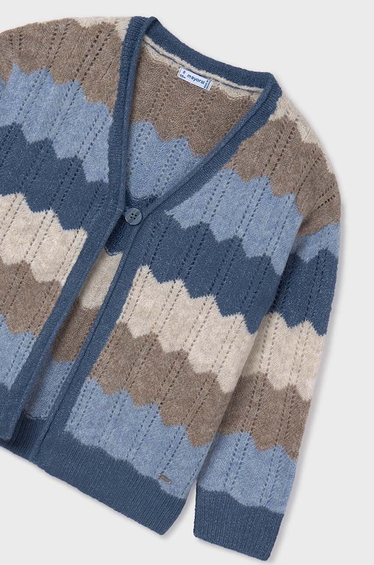 Дитячий кардиган Mayoral 7314.8E.Junior.9BYH блакитний AW24