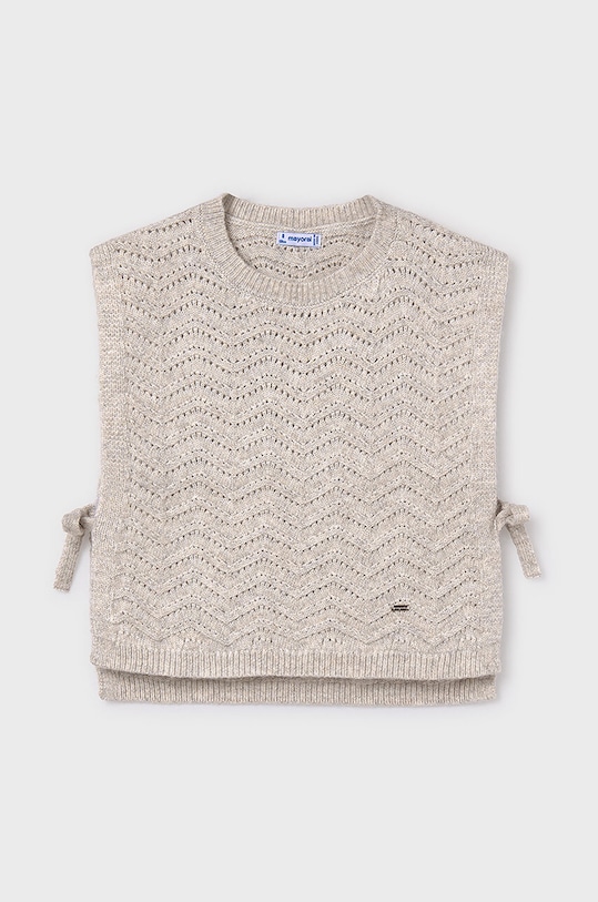 Детский жилет Mayoral 7315.8D.Junior.9BYH бежевый AW24