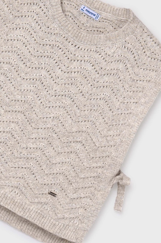 Девочка Детский жилет Mayoral 7315.8D.Junior.9BYH бежевый