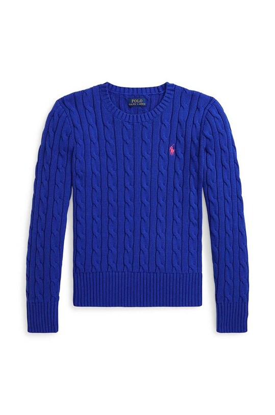 Детский хлопковый свитер Polo Ralph Lauren остальные тёмно-синий 313901316012