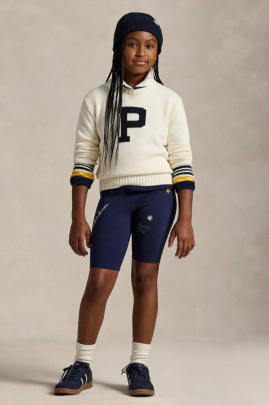 Otroški bombažen pulover Polo Ralph Lauren 313950814001 bež