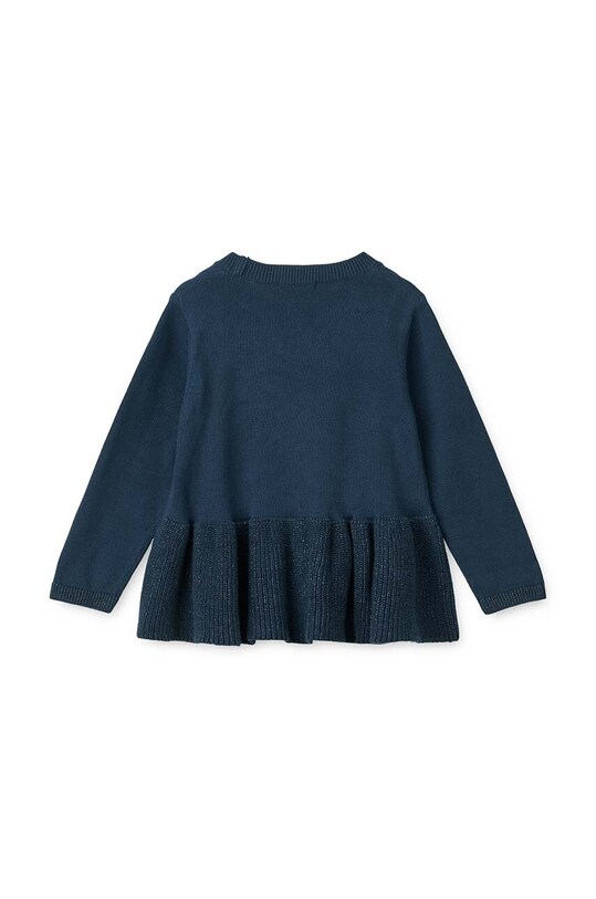 Дівчинка Дитячий светр Liewood Esme Lurex Knit Jumper LW19547 темно-синій