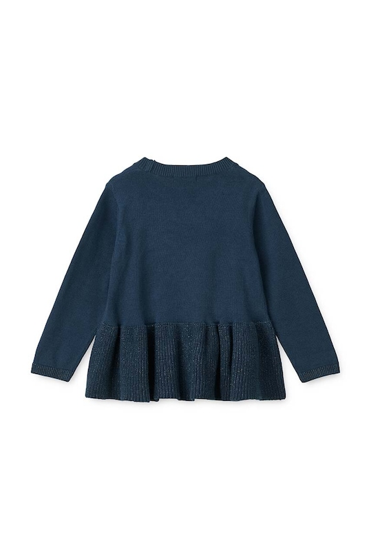 Девочка Детский свитер Liewood Esme Lurex Knit Jumper LW19547 тёмно-синий