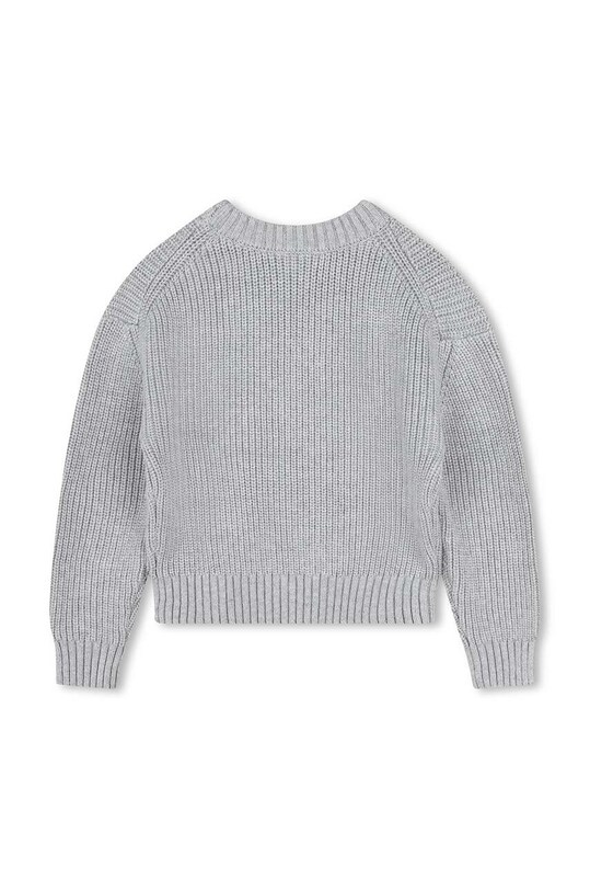 Дитячий светр з домішкою вовни Michael Kors R30162.156 сірий AW24