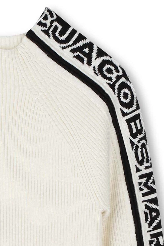 Marc Jacobs sweter z domieszką wełny dziecięcy szary W60268.156