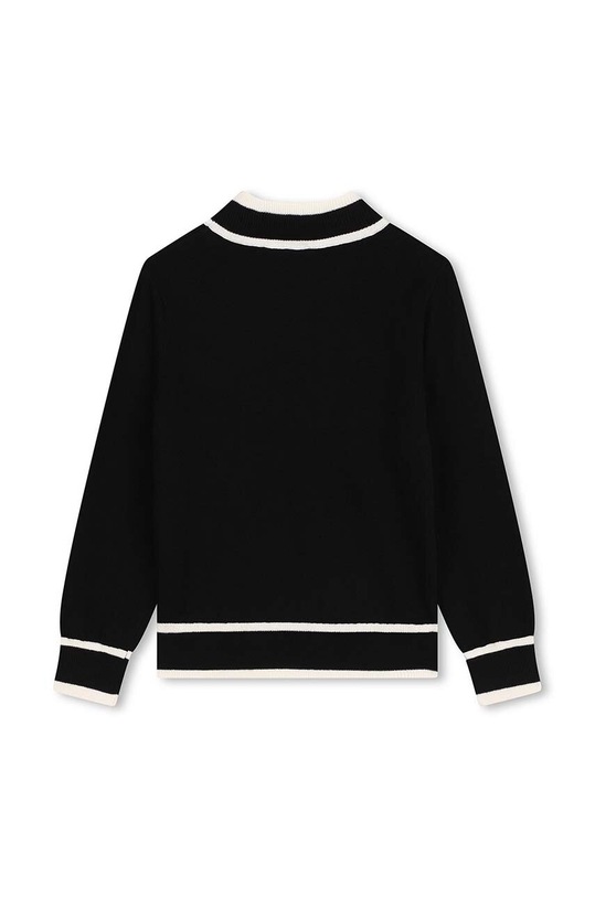 Dziewczynka Karl Lagerfeld sweter z domieszką kaszmiru dziecięcy Z30218.114.150 czarny
