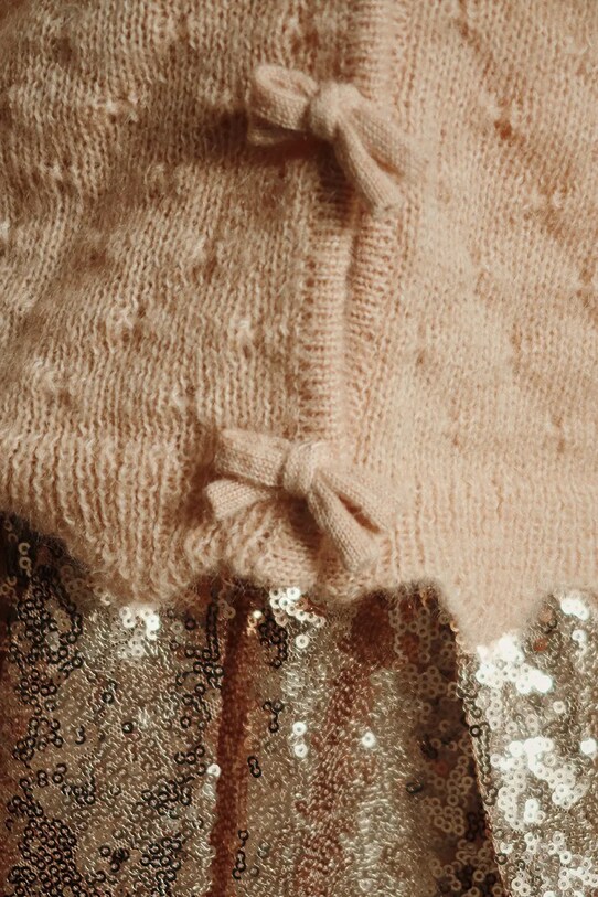 Детский шерстяной кардиган Konges Sløjd SMILLA KNIT CARDIGAN KS102108