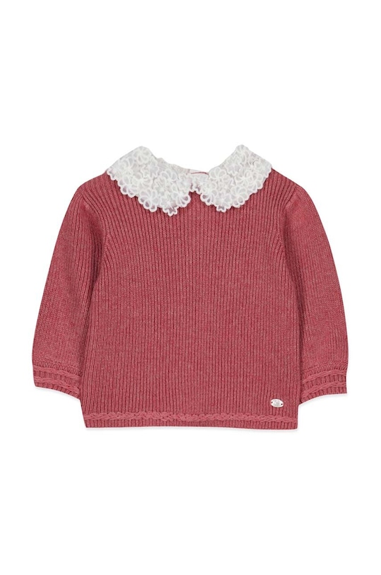 Дитячий светр з домішкою вовни Tartine et Chocolat з додаванням вовни рожевий TZ18151.67.74