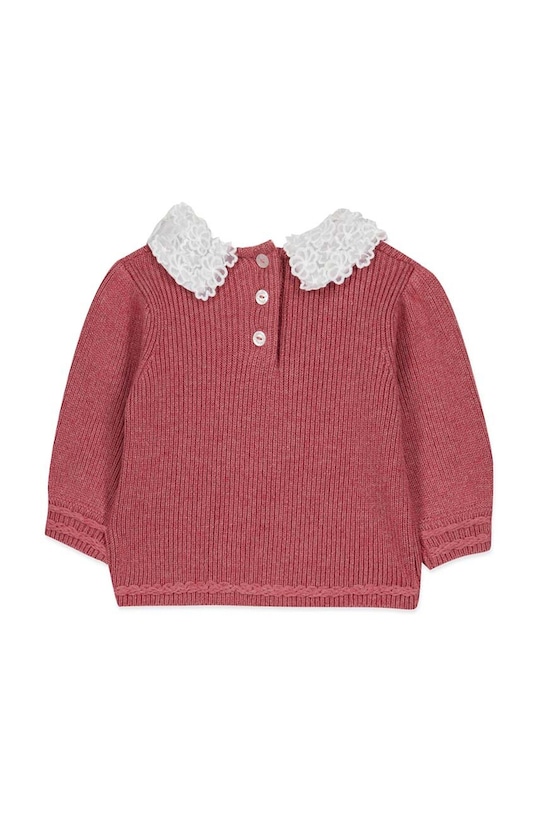 Дитячий светр з домішкою вовни Tartine et Chocolat TZ18151.67.74 рожевий AW24
