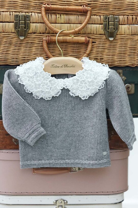 Дитячий светр Tartine et Chocolat сірий TZ18151.80.94