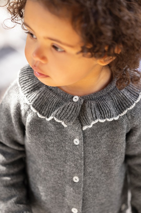 Детский шерстяной кардиган Tartine et Chocolat TZ18001.67.74 серый