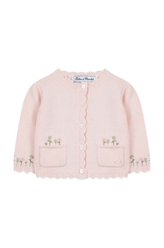 Кардиган для немовлят Tartine et Chocolat TZ18111.67.74 рожевий AW24