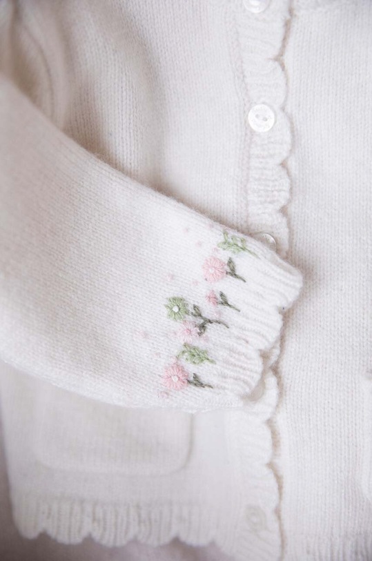 Tartine et Chocolat kardigan wełniany niemowlęcy TZ18111.80.94