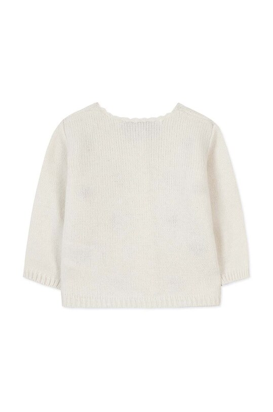 DÍVKA Kojenecký vlněný kardigan Tartine et Chocolat TZ18081.67.74 bílá