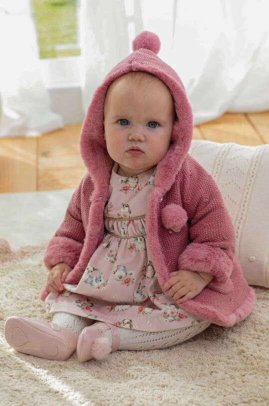 Кардиган для немовлят Mayoral Newborn рожевий 2304.2N.Newborn.9BYH