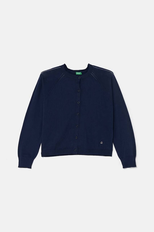 Дитячий бавовняний кардиган United Colors of Benetton інші темно-синій 1098C500O.G.Seasonal