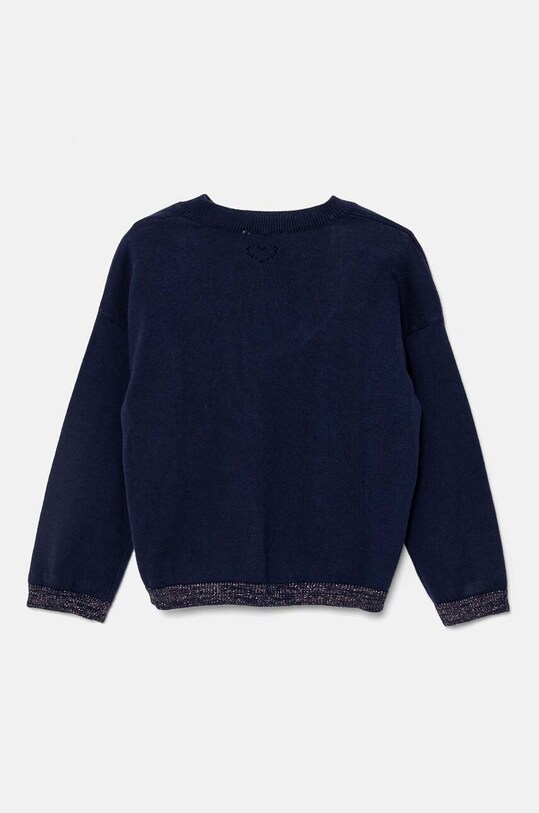 Детский кардиган United Colors of Benetton 1198H5004.P.Seasonal тёмно-синий AW24