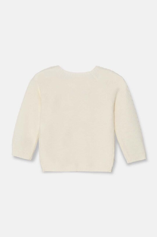 United Colors of Benetton cardigan din amestec de lână pentru bebeluși 1032A500T.W.Seasonal bej AW24
