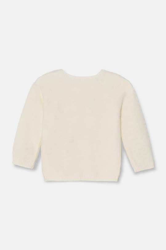 United Colors of Benetton kardigan z domieszką wełny niemowlęcy 1032A500T.W.Seasonal beżowy AW24