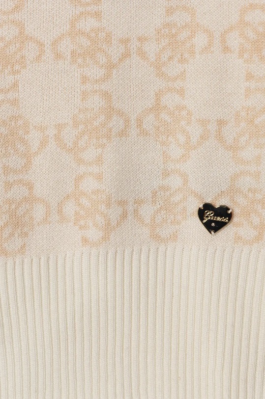 Dievča Detský sveter s prímesou vlny Guess J4BR04.Z3K10.9BYH béžová