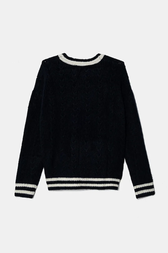 Детский свитер с примесью шерсти Pepe Jeans WRENLEY PG701103 тёмно-синий AW24
