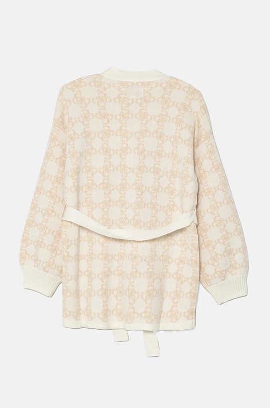 Guess kardigan z domieszką wełny dziecięcy J4BR00.Z3K10.9BYH beżowy AW24