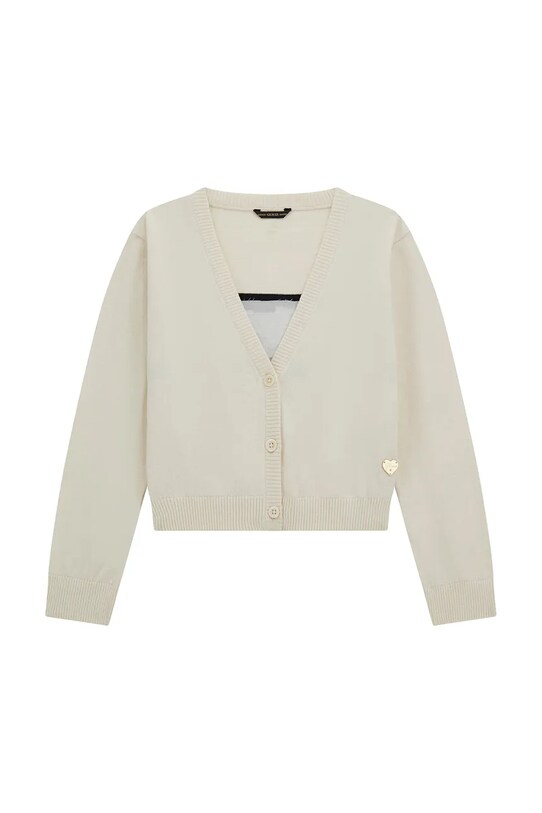 Дитячий кардиган Guess J4BR01.Z3IF0.9BYH бежевий AW24