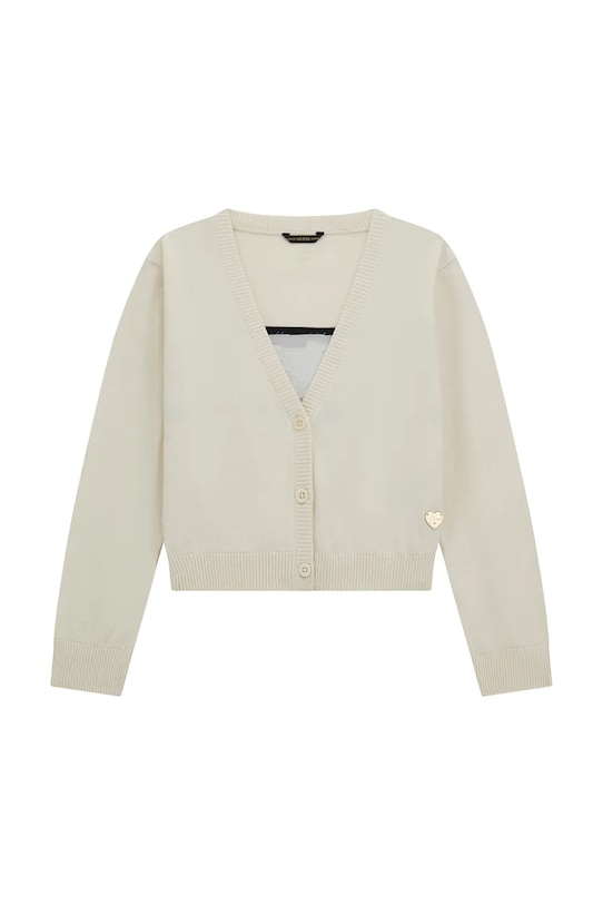 Guess kardigan dziecięcy J4BR01.Z3IF0.9BYH beżowy AW24