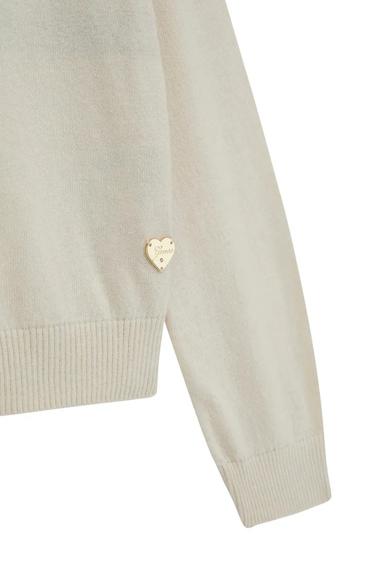 Dziewczynka Guess kardigan dziecięcy J4BR01.Z3IF0.9BYH beżowy