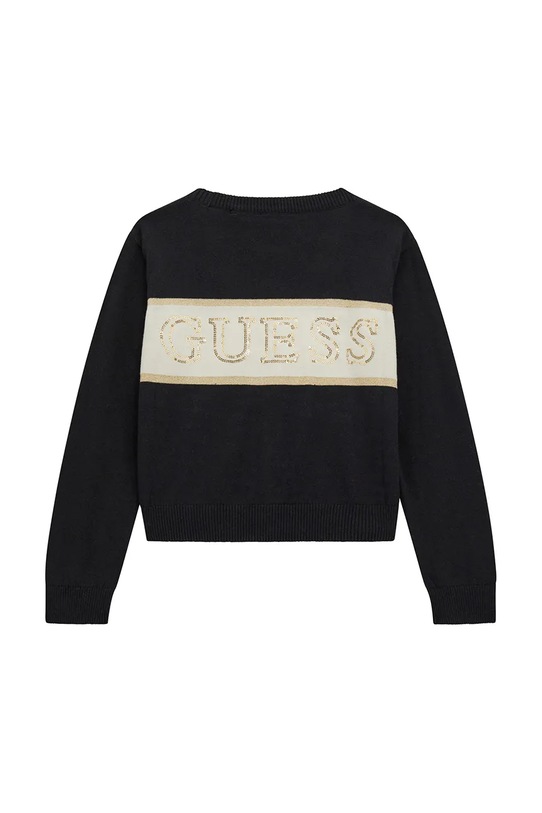 Дитячий кардиган Guess аплікація чорний J4BR01.Z3IF0.9BYH