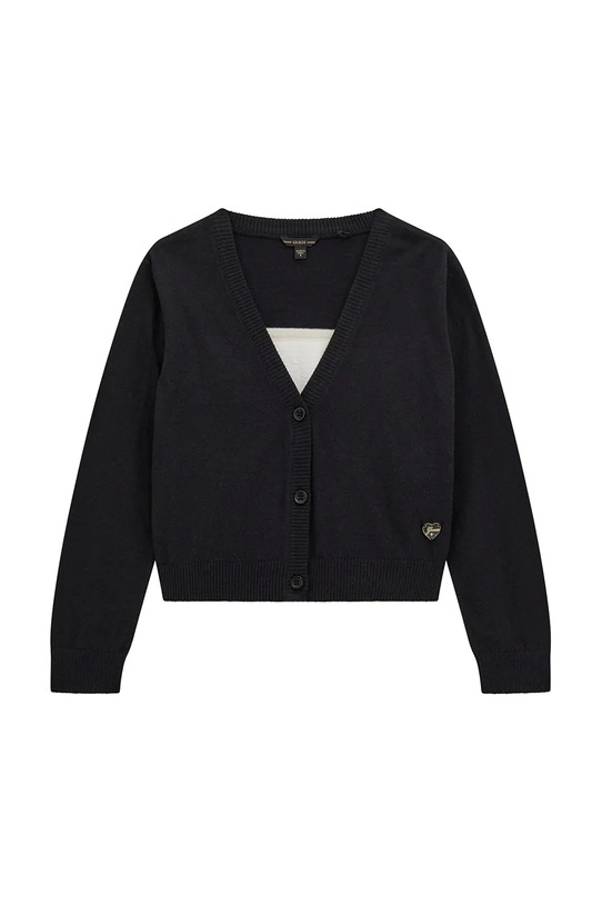 Дитячий кардиган Guess J4BR01.Z3IF0.9BYH чорний AW24