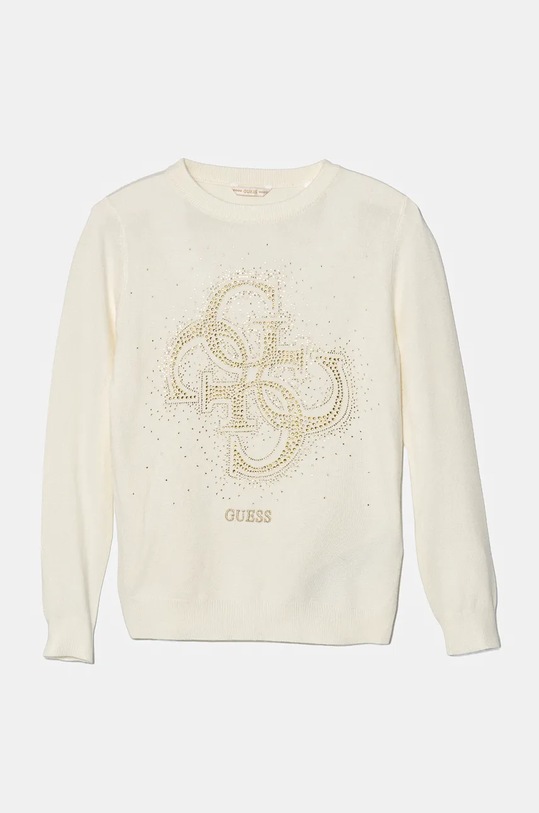 Guess sweter dziecięcy aplikacja beżowy J4BR06.Z2NQ2.9BYH