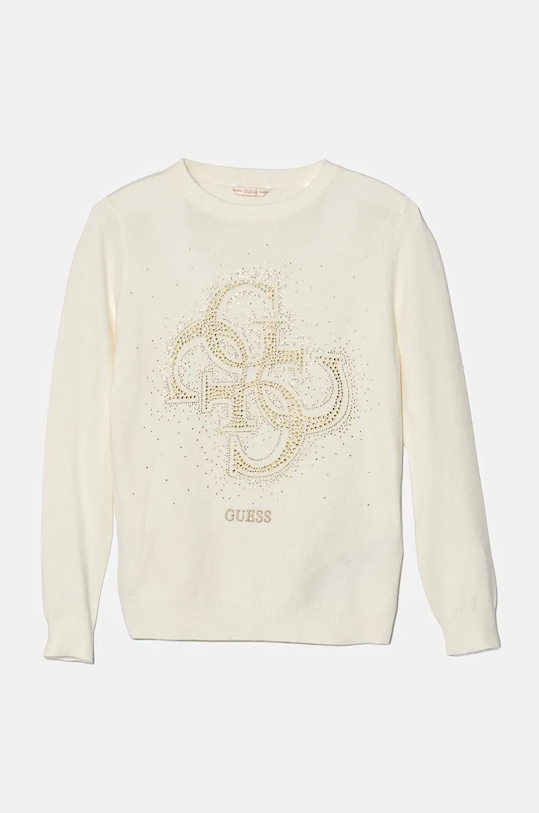 Guess sweter dziecięcy aplikacja beżowy J4BR06.Z2NQ2.9BYH