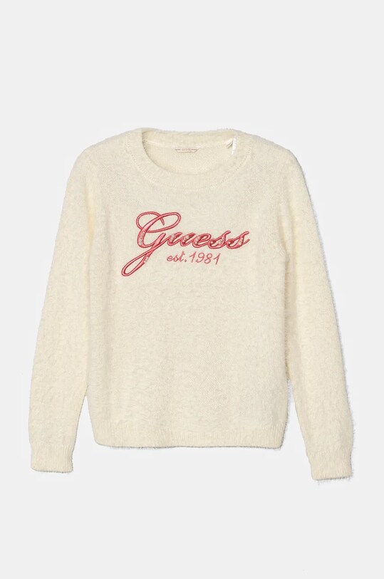 Детский свитер Guess аппликация бежевый J4BR07.Z3K20.9BYH
