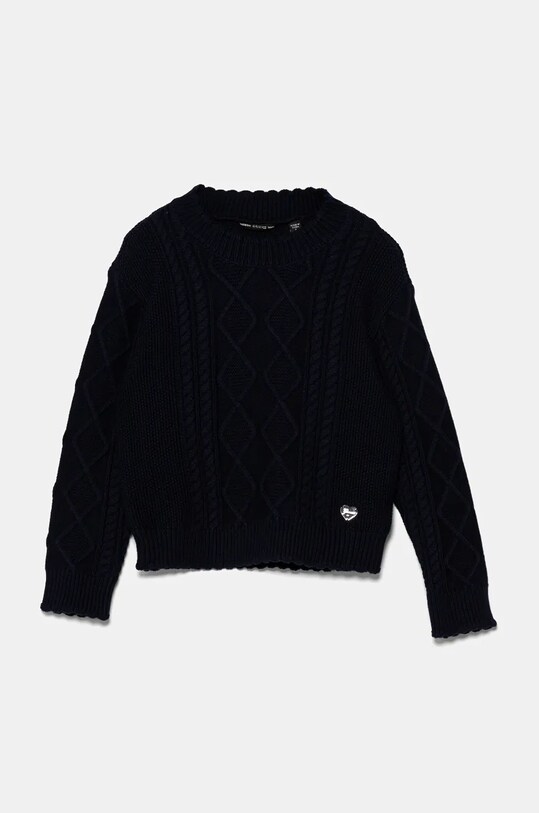 Пуловер Guess с вълна тъмносин J4BR17.Z37L1.9BYH